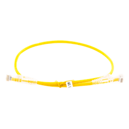 Cable de Parcheo Slim UTP / Cat6A / 0.5 m (1.64 ft) / 28 AWG / RJ45