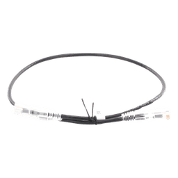 Cable de Parcheo Slim UTP / Cat6A / 0.5 m (1.64 ft) / 28 AWG / Negro