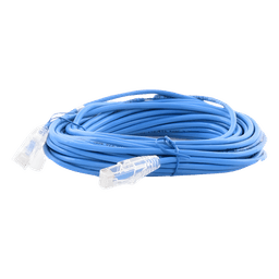 Cable de Parcheo Slim UTP Cat6A / 10 m (32.81 ft) / 28 AWG / RJ45 / Azul