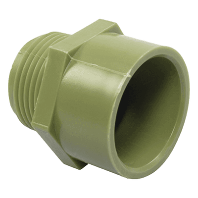Conector para Tubería PVC Conduit / Tipo Pesado / 1" (25 mm) / Autoextinguible / NMX-E-012