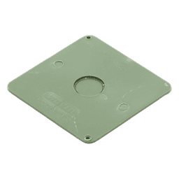 Tapa para Caja Cuadrada / 4" / PVC Conduit Pesado / Norma NMX-E-012 / Autoextinguible