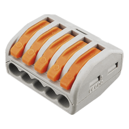 Conector de Distribución Eléctrica / 1 Entrada 4 Salidas / 250V 32A / 12AWG-28AWG / 2.6 x 2.1 x 1.5 cm (1.02 x 0.83 x 0.59 in)
