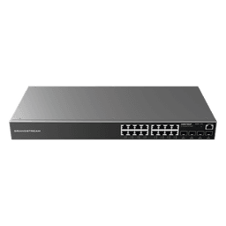 Switch PoE+ Administrable / 16 Puertos Gigabit / 4 SFP Uplink / 240W / 40 Gbps