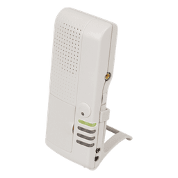 Receptor de voz / 4 canales / 1000′ (300 m) alcance / 433 MHz / 10 tonos / 53 palabras inglés-español / 12 VDC