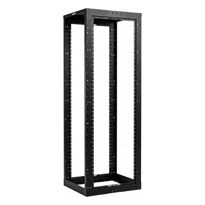 Rack de Cuatro Postes / 19 Pulgadas / Profundidad Ajustable 23 a 42 Pulgadas / 45 Unidades de Rack / Capacidad 907.2 kg (2000 lbs) / Acero Soldado