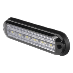 Luz Auxiliar LED / 6 LEDs Ultra Brillantes / IP67 / ECE R65 / SAE J595 Clase I / 142.6×36×14 mm (5.61×1.42×0.55 in)