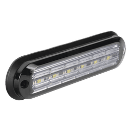 Luz Auxiliar LED / 6 LEDs Ultra Brillantes / IP67 / ECE R65 / SAE J595 Clase I / 142.6×36×14 mm (5.61×1.42×0.55 in)