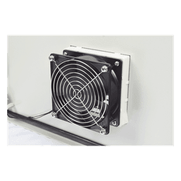 Gabinete de Acero para Exterior / IP55 / IK10 / 600 x 800 x 300 mm (23.6 x 31.5 x 11.8 in) / Ventilación con Filtro / Placa Trasera Galvanizada