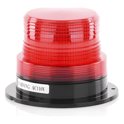 Burbuja Brillante LED / 8 LEDs Gen III / 4W / 340 Lúmenes / 110 Vca / 2 Modos de Destello / Montaje Permanente