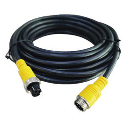 Cable Extensor para Videovigilancia Móvil / 7 m (23 ft) / Conector Tipo Aviación / Transmisión Triple VVA / Analógico y AHD