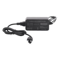 Fuente de Poder / 12 VCC / 5 A / Entrada Universal 100-240 VCA / Cables 0.5 m (1.64 ft) / Rango Térmico -20°C a 45°C