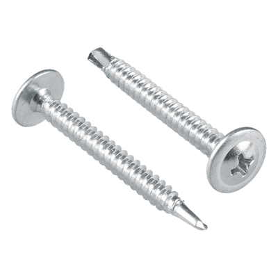 Pija Punta de Broca / Cabeza Truss / #8 x 1/2" / Acero Galvanizado DIN 8182 / Bolsa 100 Piezas