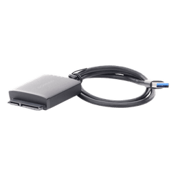 Adaptador USB 3.0 a SATA III / 5 Gbps / UASP y TRIM / HDD y SSD 2.5" y 3.5" / Hasta 12 TB / Cable 50 cm
