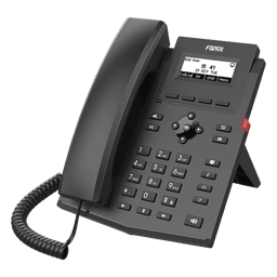 Teléfono IP / 2 Líneas SIP / Pantalla LCD 2.3" / Audio HD G.722 y Opus / Conferencia 6 Vías / PoE 802.3af / Puertos Ethernet Duales 10/100 / Soporte EHS