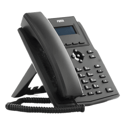 Teléfono IP / 2 Líneas SIP / Pantalla LCD 2.3" / Audio HD G.722 y Opus / Conferencia 6 Vías / PoE 802.3af / Puertos Ethernet Duales 10/100 / Soporte EHS