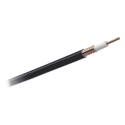 Cable Coaxial Heliax / 1/2 Pulgada / Cobre Corrugado / 50 Ohms / 0.625 in OD / PE Negro