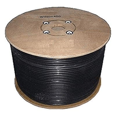 Cable Coaxial de Baja Pérdida / 50 Ohm / 152.4 m (500 pies) / LMR400 / Doble Blindaje / Intemperie