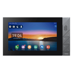Monitor IP/SIP / Pantalla Táctil 7" / Android 9.0 / Wi-Fi Dual Band / Bluetooth 5.0 / PoE / 8 Entradas de Alarma