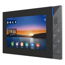 Monitor IP/SIP / Pantalla Táctil 7" / Android 9.0 / Wi-Fi Dual Band / Bluetooth 5.0 / PoE / 8 Entradas de Alarma