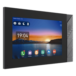 Monitor IP/SIP / Pantalla Táctil 7" / Android 9.0 / Wi-Fi Dual Band / Bluetooth 5.0 / PoE / 8 Entradas de Alarma