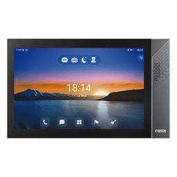 Monitor IP/SIP para Interior / Pantalla Táctil 10.1" / Android 9.0 / Wi-Fi Dual Band / Bluetooth 5.0 / PoE / 8 Entradas de Alarma