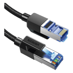Cable Ethernet Cat8 / F/FTP / 40 Gbps / 2000 MHz / 2 m (6.56 ft) / Nylon Trenzado