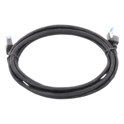Cable Ethernet Cat8 / F/FTP / 40 Gbps / 2000 MHz / 2 m (6.56 ft) / Nylon Trenzado