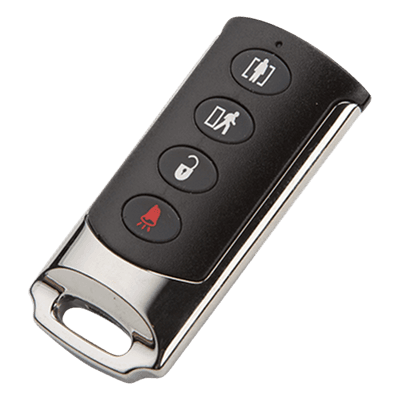 Control Remoto Inalámbrico / 4 Botones Programables / Uso Rudo / 433.92 MHz / Batería 5 Años / Compatible DSC Power Series