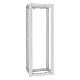 Rack de Cuatro Postes / 45 Unidades de Rack / Profundidad Ajustable 584.2 a 1066.8 mm (23 a 42 in) / Carga Estática 907.2 kg (2000 lbs) / Rieles Roscados #12-24 / Color Blanco