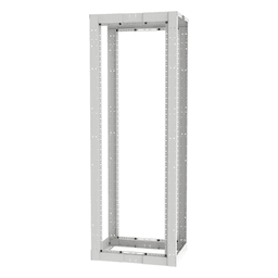 Rack de Cuatro Postes / 45 Unidades de Rack / Profundidad Ajustable 584.2 a 1066.8 mm (23 a 42 in) / Carga Estática 907.2 kg (2000 lbs) / Rieles Roscados #12-24 / Color Blanco