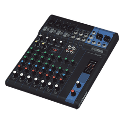 Mesa de Mezclas Analógica / 10 Canales / 4 Entradas de Micrófono / 3 Entradas de Línea Estéreo / Phantom Power / Bus Estéreo con 1 Envío Auxiliar