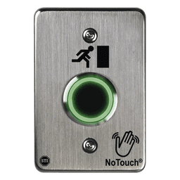 Interruptor IR sin contacto / Acero inoxidable 304 grado médico / 1 grupo / 4.5 x 4.5 x 0.26 pulgadas / Contacto seco tipo C