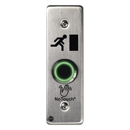 Interruptor IR sin contacto / Acero inoxidable 304 grado médico / Montaje delgado 4.5x4.5 pulgadas / Temporizador 0.5-20 seg / Contacto forma C