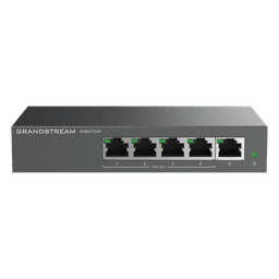Switch PoE+ Gigabit No Administrable / 5 puertos / 4 puertos PoE+ 30W / 60W total / 10 Gbps
