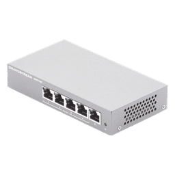 Switch PoE+ Gigabit No Administrable / 5 puertos / 4 puertos PoE+ 30W / 60W total / 10 Gbps
