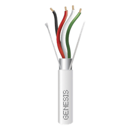 Cable para Alarma / 4x22 AWG / Blindado / Riser / 305 m (1000 ft) / Resistente a Luz Solar