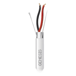 Cable para Alarma y Control / 4 Conductores / 22 AWG / Blindado / Riser / 305 m (1000 ft) / Blanco