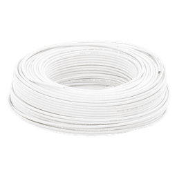 Cable para Alarma / 4 Conductores / 22 AWG / CCA / 100 m (328 ft) / Retardante a la Llama / Blanco