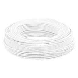 Cable para Alarma / 4 Conductores / 22 AWG / CCA / 100 m (328 ft) / Retardante a la Llama / Blanco