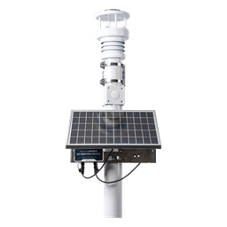 Estación Meteorológica LoRaWAN / Transmisión hasta 15 km (9.3 mi) / Panel Solar y Batería / IP65-IP67 / 19,000 Registros Históricos