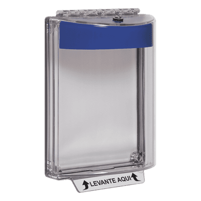Cubierta universal transparente / Policarbonato UV / Montaje a ras / ADA / -40 a 250°F (-40 a 121°C) / Español