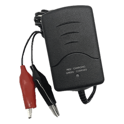 Cargador de Baterías SLA/VRLA / 12V / 2 a 5Ah / Doble Velocidad Automática / Entrada Universal 100-240VCA / Pinzas de Cocodrilo