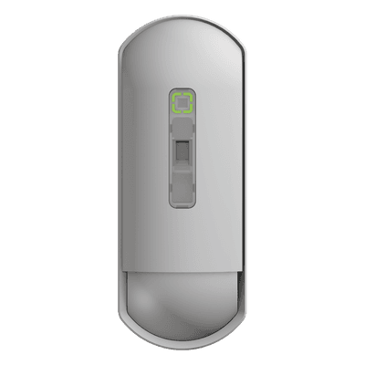 Sensor de doble tecnología PIR/microondas / 24 m (78.7 ft) / 80 zonas / Grado 3 / Antienmascaramiento activo