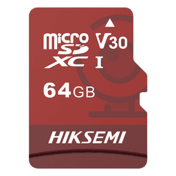 Tarjeta MicroSD / 64 GB / Lectura 95 MB/s / Escritura 40 MB/s / Clase 10 U3 / Grabación 4K / Videovigilancia 24/7
