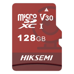 Memoria MicroSD / 128 GB / Lectura 95 MB/s / Escritura 50 MB/s / Clase 10 U3 / Grabación 4K / Videovigilancia 24/7