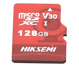 Memoria MicroSD / 128 GB / Lectura 95 MB/s / Escritura 50 MB/s / Clase 10 U3 / Grabación 4K / Videovigilancia 24/7