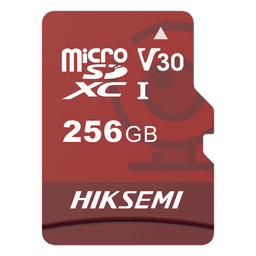 Memoria MicroSD / 256 GB / Lectura 95 MB/s / Escritura 55 MB/s / Clase 10 U3 / Grabación 24/7 / TLC NAND