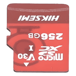 Memoria MicroSD / 256 GB / Lectura 95 MB/s / Escritura 55 MB/s / Clase 10 U3 / Grabación 24/7 / TLC NAND