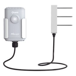 Sensor IoT de Suelo LoRaWAN / Humedad, Temperatura y Conductividad / Sonda FDR / Autonomía 10 Años / NFC / IP67