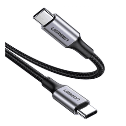 Cable USB-C a USB-C / Carga Rápida 100W / Transferencia 480 Mbps / Nylon Trenzado / 1 m (3.3 ft) / PD3.0 y QC4.0